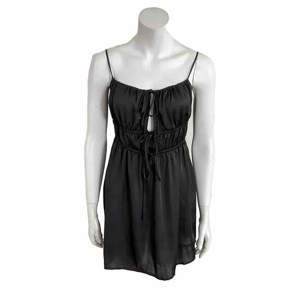 Intimately Free People Meant To Be Mini A-line Cocktails Dress Medium Black - Picture 6 of 13